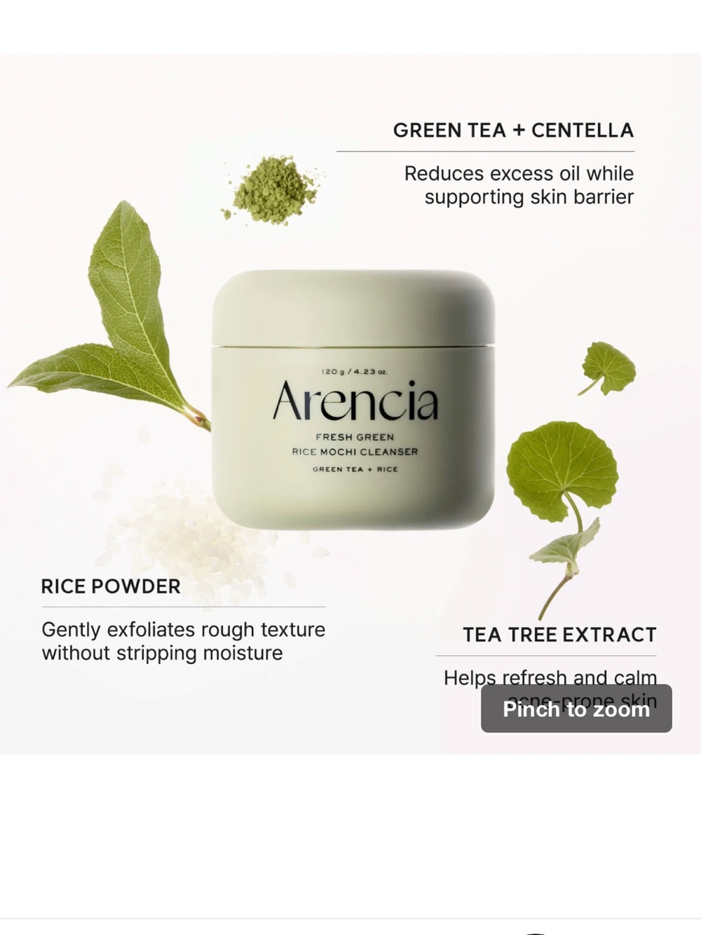 Arencia fresh green cleaner.